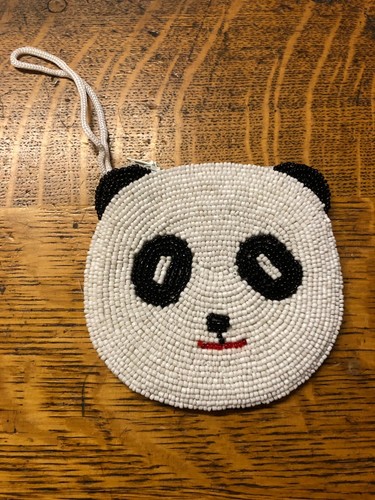 Cute Critters - Two (2) Beaded Zippered Coin Purses - Brand New - Picture 2 of 3