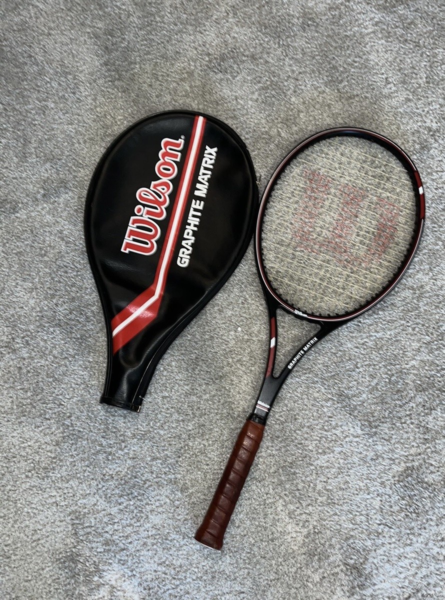 Vintage Wilson Graphite Matrix Midsize 85 4 1/4” grip Tennis
