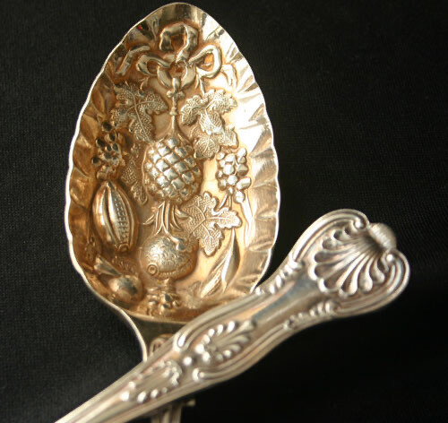 Juego de servir COOPER BROS & Sons Silverplate ENGLISH KING - Imagen 2 de 4