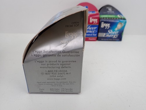 Leggs Pantyhose Size B Mixed Model and Color Assortment Vtg NOS #40 - Picture 6 of 19