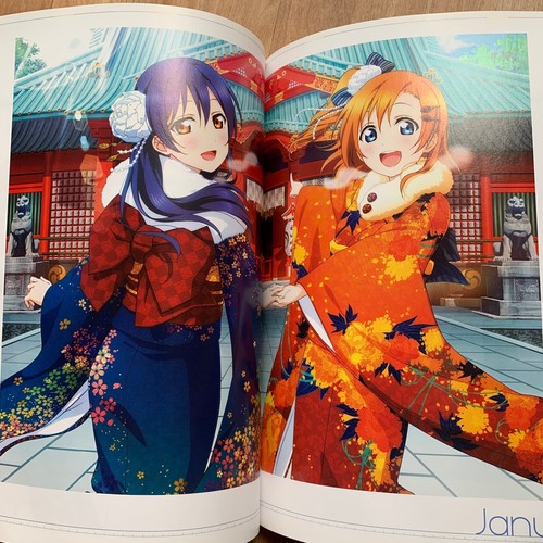 Love Live! School Idol Festival μ's illustrazione ufficiale opere d'arte libro gioco JPN - Foto 1 di 24