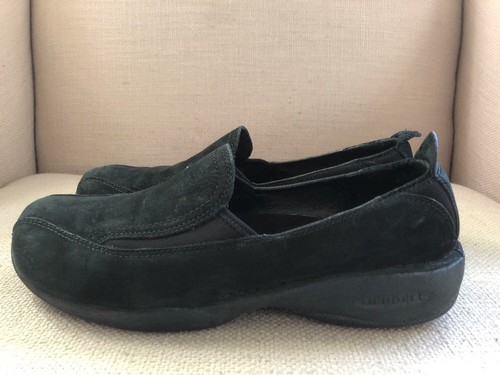 MERRELL PRIMO MOC BLACK NUBUCK LEATHER LOAFERS/SLIP ONS WOMEN SIZE 8 - Bild 4 von 10