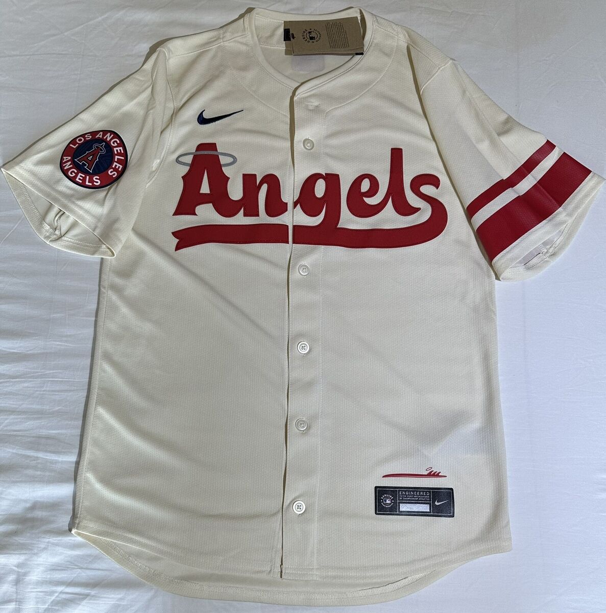 Nike MLB Los Angeles Angels NO NAME Baseball Jersey T7LM