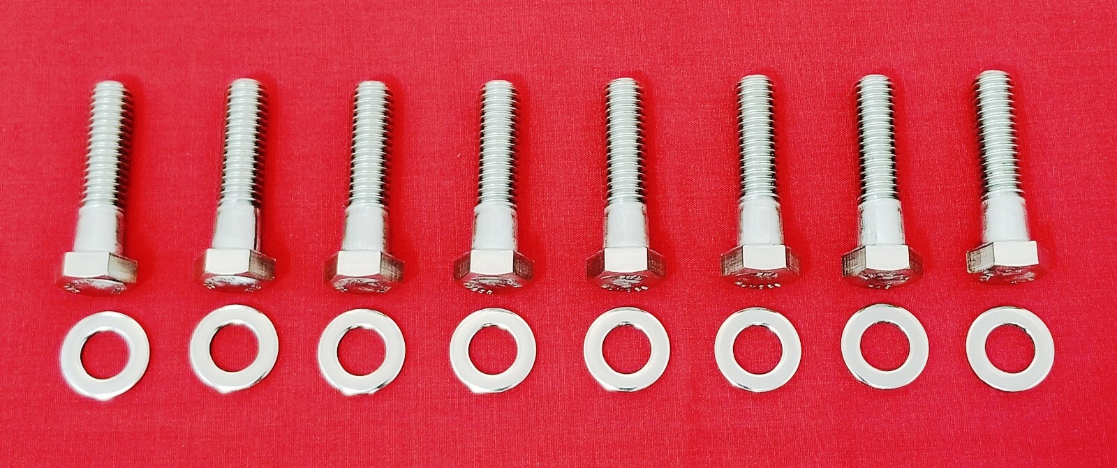 BB MOPAR INTAKE MANIFOLD BOLTS KIT 383 400 413 426 WEDGE 440 STAINLESS