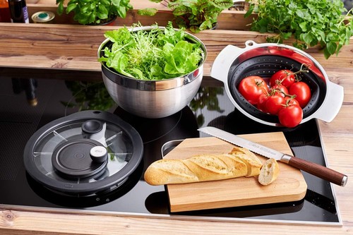 Rosle Stainless Steel Salad-Spinner, Large - Picture 4 of 7