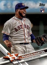 2017 Topps Update #US258 Francis Martes Houston Astros Rookie Card RC