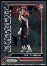 2020 Panini Prizm #1 Joe Burrow Emergent