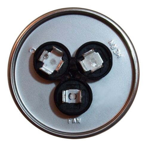 60+5 MFD x 440 Run Capacitor # 810P6005H44P37A5X - Picture 3 of 5