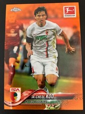 2018-19 Topps Chrome Bundesliga Orange Refractor Ja-Cheol-Koo ed/25 AUGSBURG