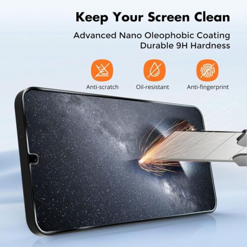2 Pack For Samsung Galaxy A15 5G Tempered Glass Screen Protector HD Clear - Picture 6 of 6