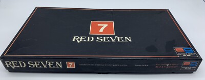 7 Red Seven EG Spieleverlag Mailand 1981 Scarabeo Vintage Brettspiel