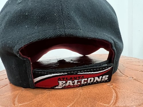 Atlanta Falcons Reebok NFL Black Red And White Cap Hat Fitted One Size Fits All - Picture 4 of 7