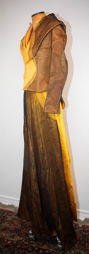 Chaqueta Blazer y Falda Antoni Ortega Couture Talla S Bordada Con Cuentas - Imagen 7 de 13