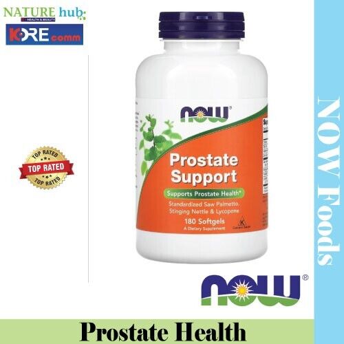 NOW Foods, Prostate Support, 180 Softgels - Picture 1 of 3