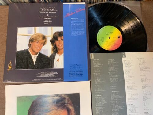 MODERN TALKING The 1st Album JAPAN LP RECORD VIL-6191 w/ OBI + INSERT 1985 issue - Picture 2 of 12