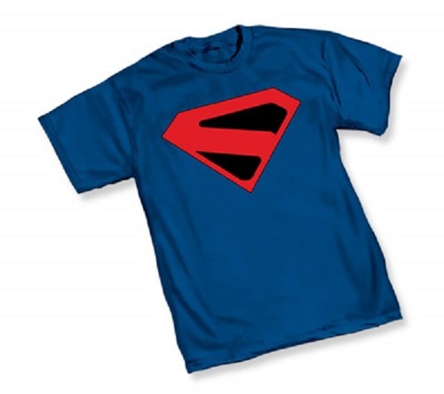 DC SUPERMAN KINGDOM COME Logo Symbol - NAVY ADULT Licensed T-Shirt  S-XXL - Photo 1 sur 2