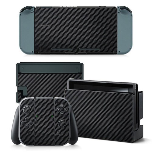Skin Sticker Fiber Film Ns Switch Sticker Solid Color Carbon Fiber For NS Switch - Picture 17 of 31