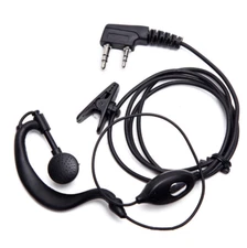 5pcs Walkie talkie k-head headset hanging ear headset noise reduction headset