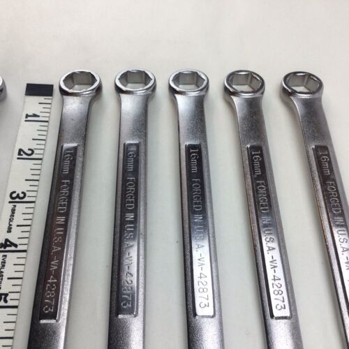 (1) Craftsman 16 mm Kombination 6 Punkt Schraubenschlüssel VA 42873 HERGESTELLT IN DEN USA NEUER ALTER BESTAND - Bild 5 von 10
