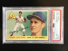 1955 Topps Hi#1 183 Tony Jacobs PSA 4 VG-EX Nice