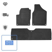Fussmatten für Seat Alhambra I 5-Sitzer Bj. 1996-2010 ANTHRAZIT Autoteppiche