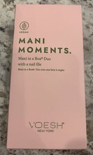 Voesh Mani Moments Mani In A Box Duo Green Tea Detox Vitamin Recharge Nail File
