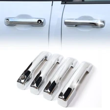 4 pcs Chrome Door Handle Covers fit 2022-2024 TOYOTA TUNDRA  Sequoia 3.4L V6