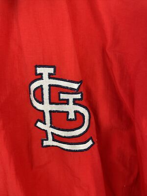 St. Louis Cardinals Starter Jacket Lightweight Mens Sz XL