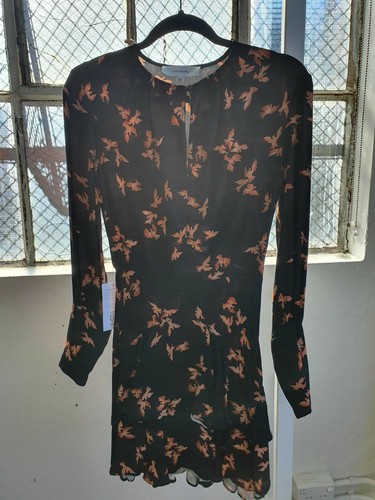 LOVER Dove Mini Dress Size Date Night Party Cocktail 8 AU RRP 395 WITH DEFECTS - Picture 4 of 7