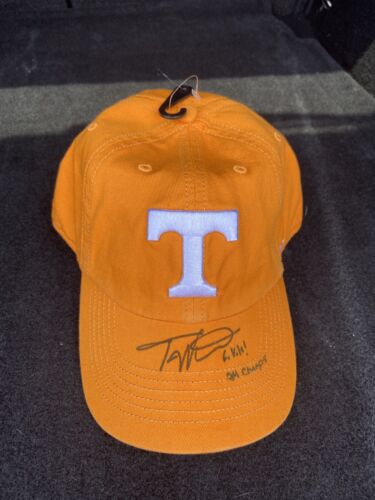 TONY VITELLO AUTOGRAPHED SIGNED TENNESSEE VOLS FITTED HAT CAP GO VOLS 24 CHAMPS - Picture 3 of 6
