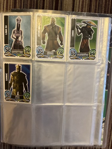 Star Wars - Force Attax serie 5 lotto con immagine gigante checklist - Foto 6 di 10