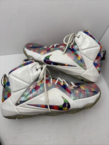 Nike Lebron 12 XII Finish Your Breakfast Prism Größe 10 Turnschuhe 748861-900 - Bild 2 von 19