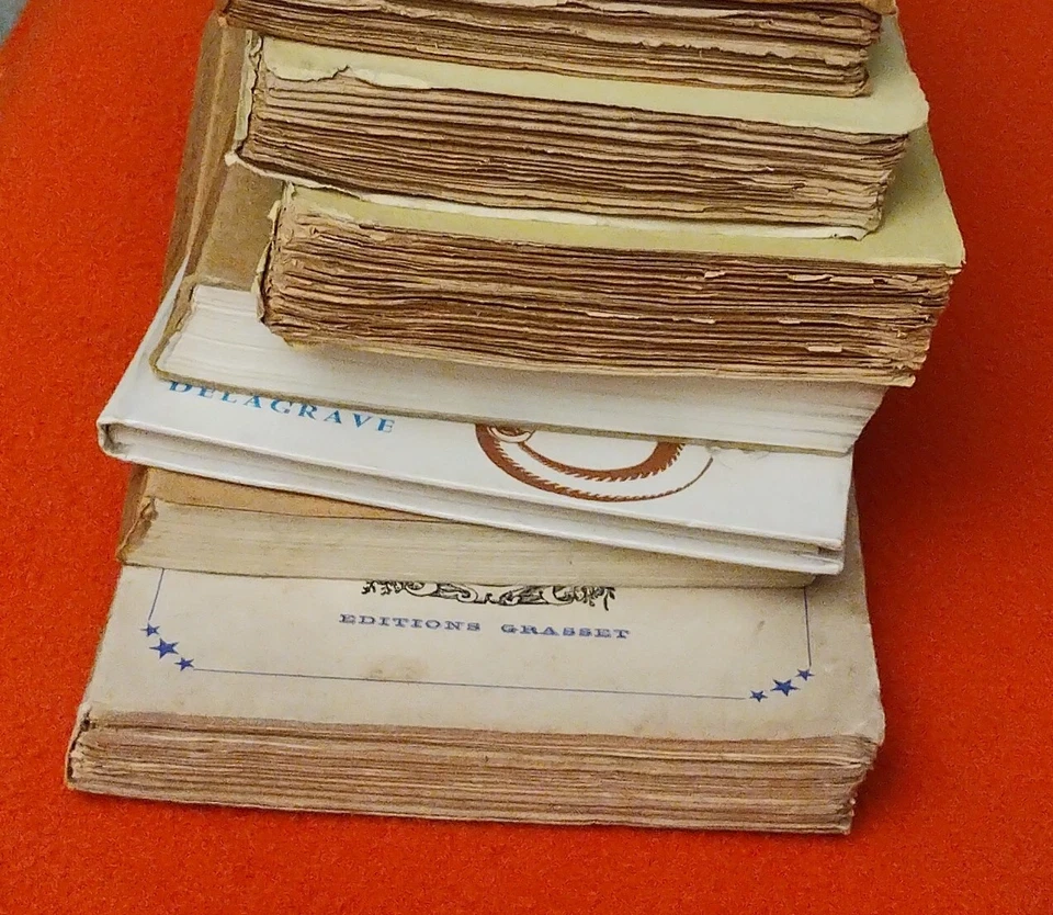 Lot de sept livres anciens, essais critiques et pédagogies - Photo 3/4