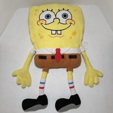 2011 Large SpongeBob SquarePants Nickelodeon Pillow Buddy Plush