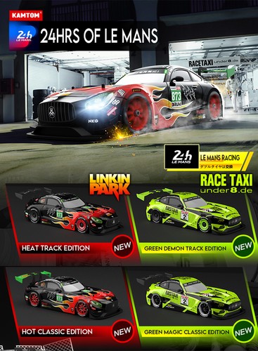 KAMTOM 1/16 RC Car Brushed 30KM/H Drift Racing Car 2.4GHz Vehicle Dual Tires - Picture 5 of 27