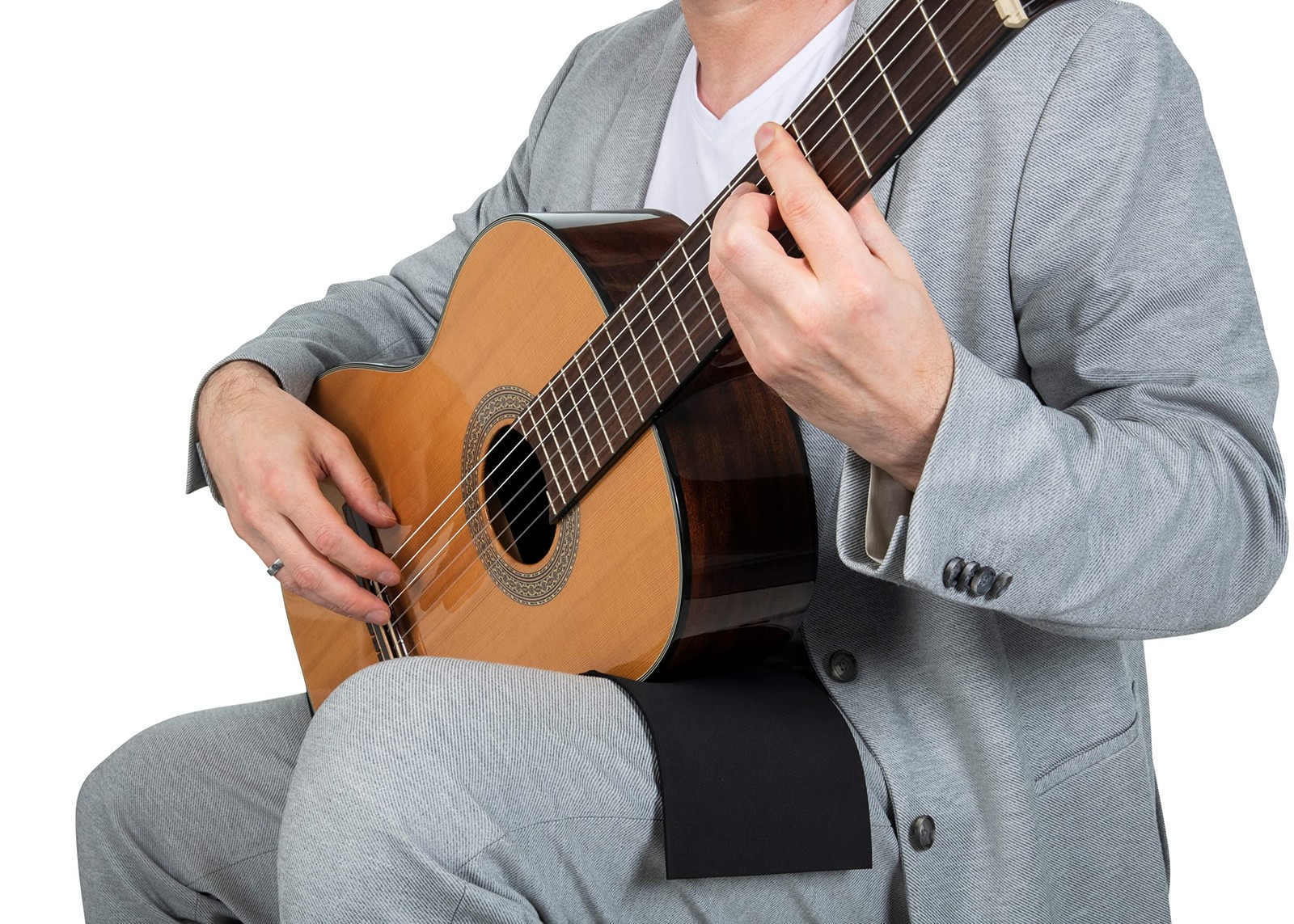 Grip guitare Alba GB tapis antidérapant néoprène pour corriger la posture assis
