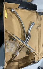 Delta Foundations Stainless Single Handle Low-arc Kitchen Faucet 10903LF-SS