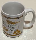 Beautifully Designed American Airlines AA White Ceramic Gold Embossed Coffee Mug — photo 1