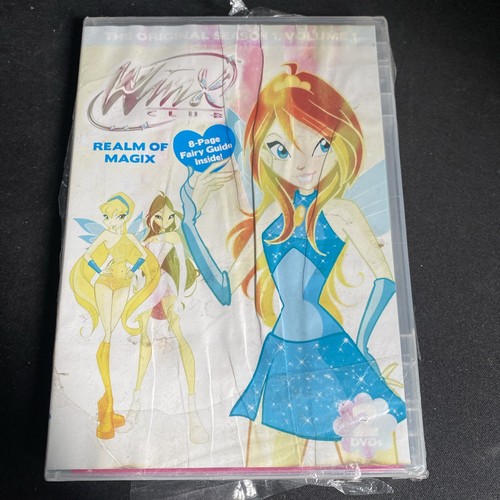 Winx Club - REALM OF MAGIX - Season 1 / Volume 1- DVD NEW - Damaged Cover Art - Picture 1 of 8