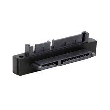 90 Degree SATA 22Pin 7 15 Male to SATA 22P Female Connector SATA Adapter