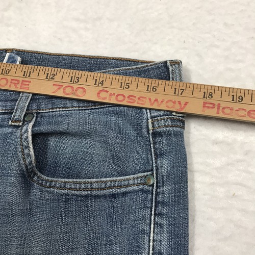 Jean ZEGNA SPORT 301 para hombre 34 (34x30) recto elástico lavado ligero desgastado Y2K - Imagen 6 de 17