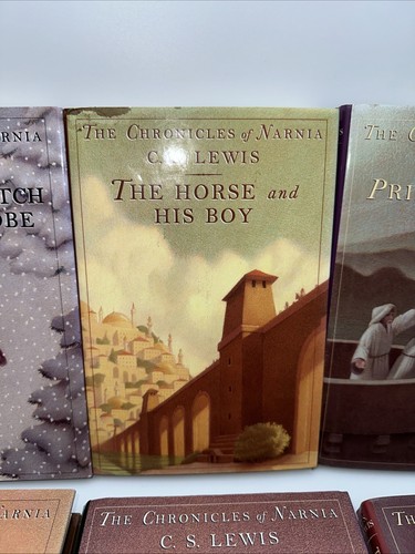 The Chronicles of Narnia Lot 6 HC Retro1978-1984 by C.S. Lewis – Vintage ~ - Picture 5 of 17