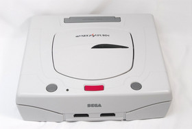 SEGA Saturn White Console HST-3220 Boxed Pad Matching Serial Japan Tested