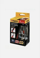 Cargoloc 1 in. X 10 Ft. Ratchet Tie Down With Coated S-Hooks