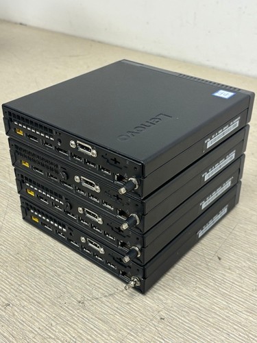 4x Lenovo ThinkCentre M710q Tiny i5-7500T 2.7GHz 8GB 128GB SSD WiFi Win10Pro Lot - Picture 4 of 6