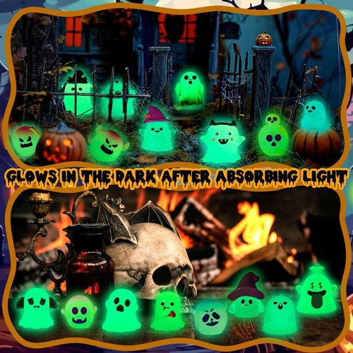 Happy Halloween Decorations Outdoor Indoor,Spooky Party Supplies bats Home Yard - Bild 4 von 7