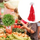  100 Pcs Obst-netz-taschen Netztasche Klein Mesh-Aufbewahrungsbeutel