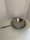Williams Sonoma - All-Clad LTD® Stainless-Steel Wok, Large Good Condition
