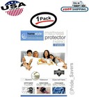 Fabric Mattress Protector-Waterproof & Dust Mite Proof Durable Cover - Twin Size