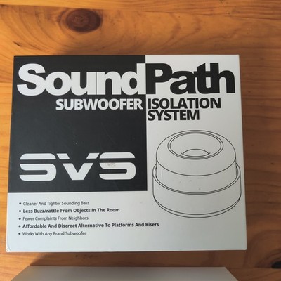 SVS SoundPath 4-Pack  Subwoofer Isolation System